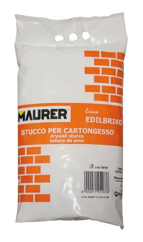 Stucco in Polvere per Cartongesso 5Kg Maurer