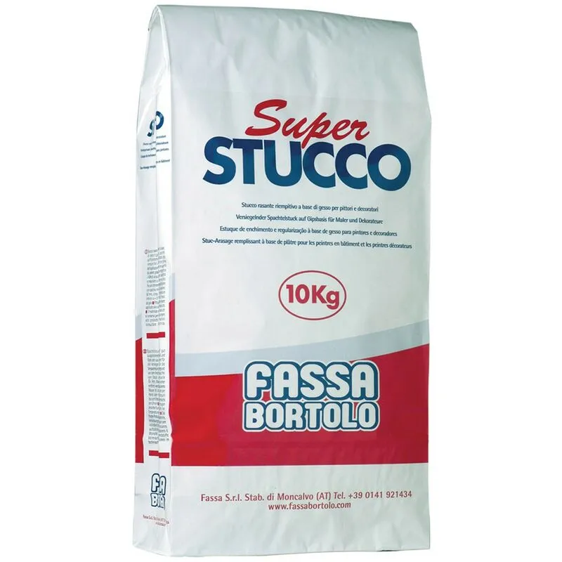 Fassa Bortolo - stucco in polvere 'super stucco' kg. 10