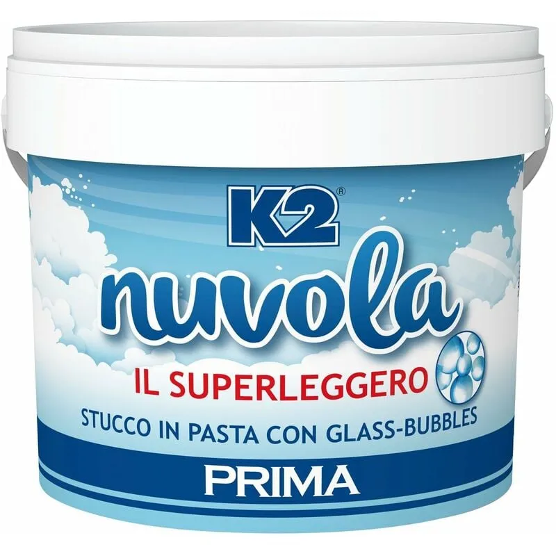  - Stucco per interno e esterno pronto all'uso pasta nuvola 2,5 Lt