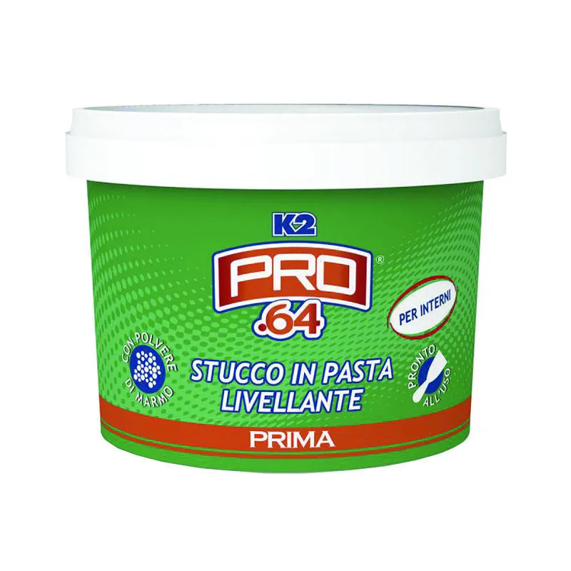 K2 pro.64 stucco in pasta livellante in barattolo - kg.1