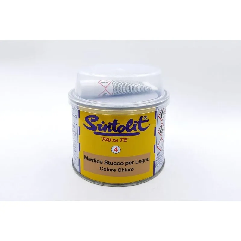 Sintolit - Stucco per Legno Chiaro in barattolo 375 ml