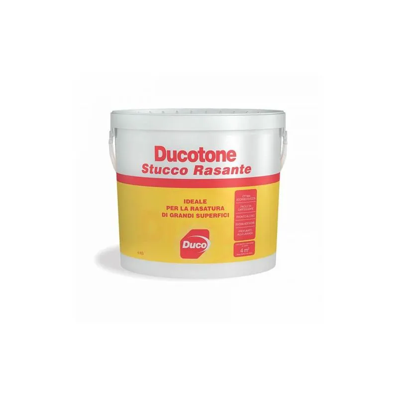 Stucco rasante in pasta rasatura muri soffitti intonaco cartongesso 20 kg Duco