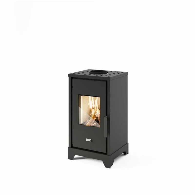 Punto Fuoco - stufa a legna lela nera 5 kw