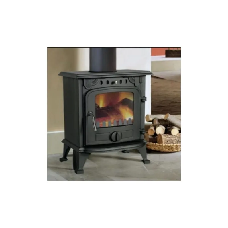 Stufa a legna/Termocamino compatto in ghisa 5/8 kW - Mod. New Kompact Fire