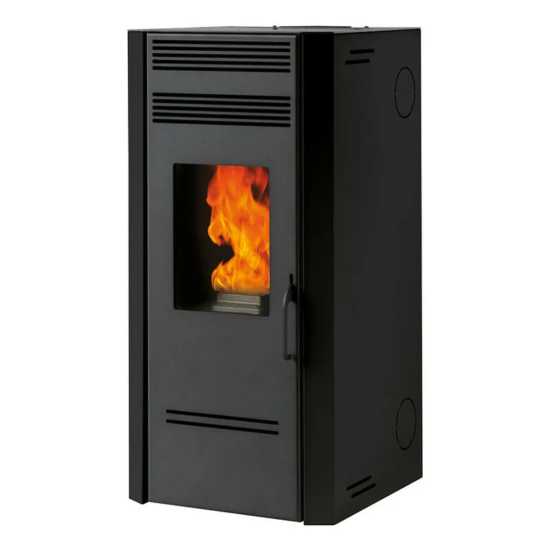 Biotermika - Stufa a pellet bio g 80-7,7 kW Nero