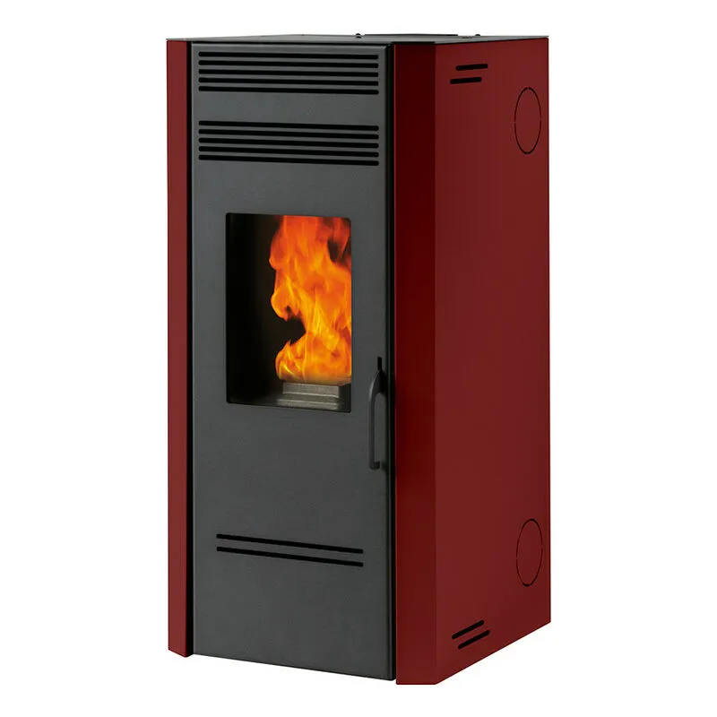 Biotermika - Stufa a pellet bio g 80-7,7 kW Rosso