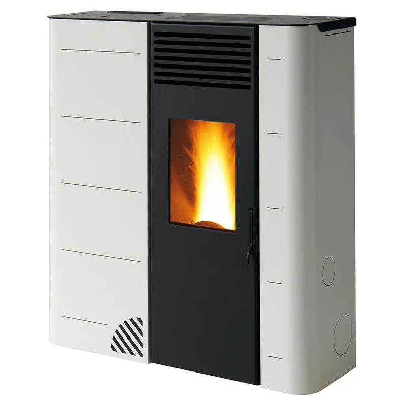 Biotermika - Stufa a Pellet bio GS110 Bianco