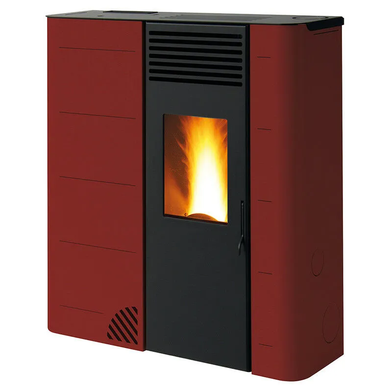 Biotermika - Stufa a Pellet bio GS110 Rosso