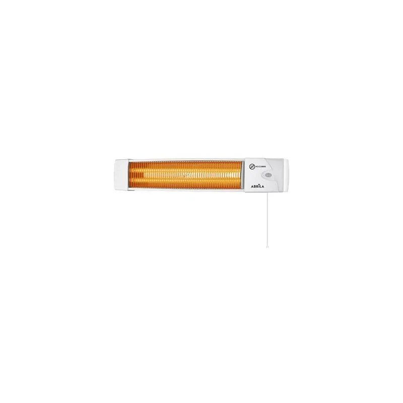 Stufa Al Quarzo White Africa 1200W 2 Potenze Comando a Catena (10.4x57x10.8cm)