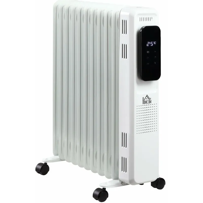 Stufa Termosifone ad Olio 2720W 11 Elementi Bianco