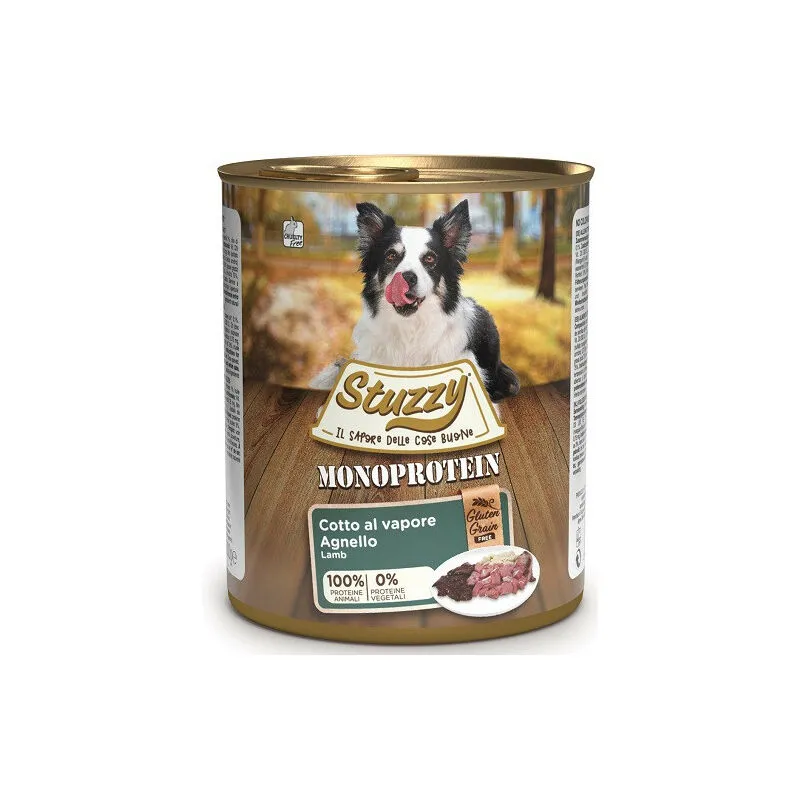 Stuzzy Monoproteico - per Cane da 800 gr Agnello