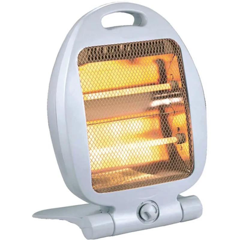 Stufa elettrica al quarzo 800w - misure di ingombro cm.25x15x36h.