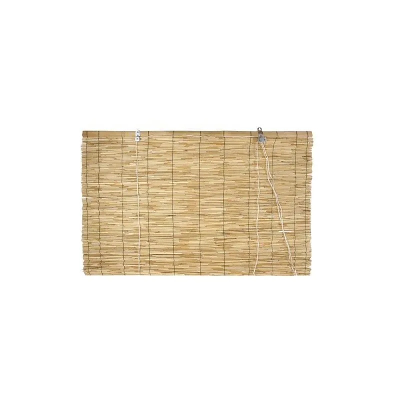 Tapparella in arelle bamboo con carrucola 120x260 cm legata in nylon ombreggiante oscurante