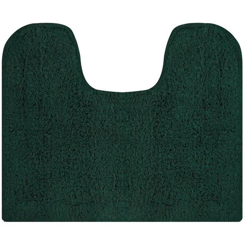  - Tappeto di cotone 45 x 35 cm verde scuro