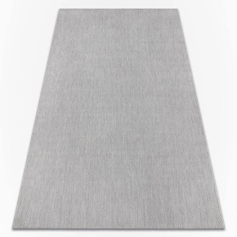 Tappeto di spago sizal flat 48663/320 grigio gładki grey 140x200 cm