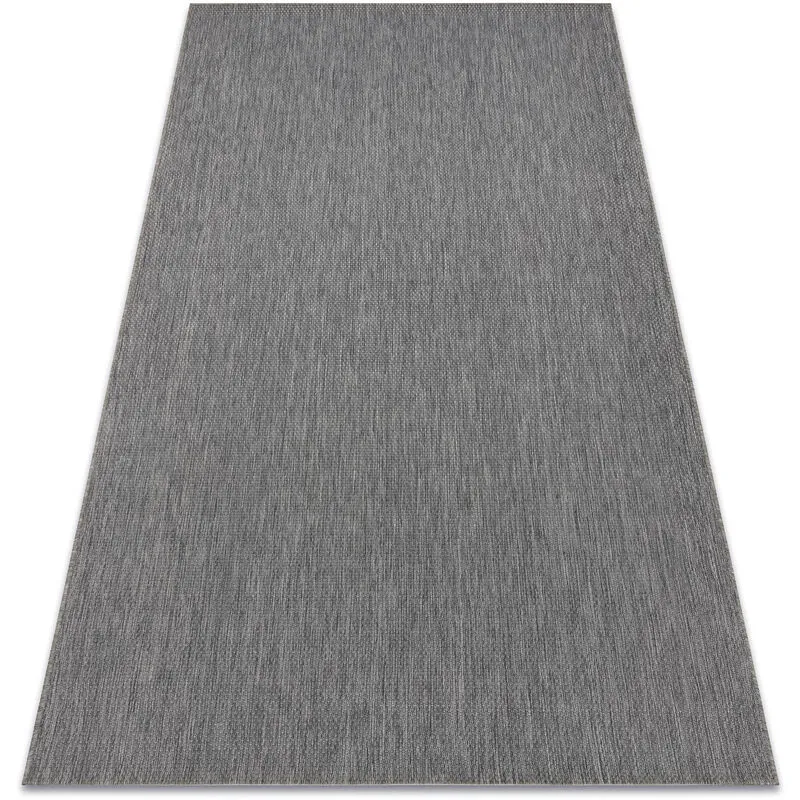 Tappeto DI SPAGO SIZAL FLAT 48663/920 anthracite GŁADKI grey 160x230 cm