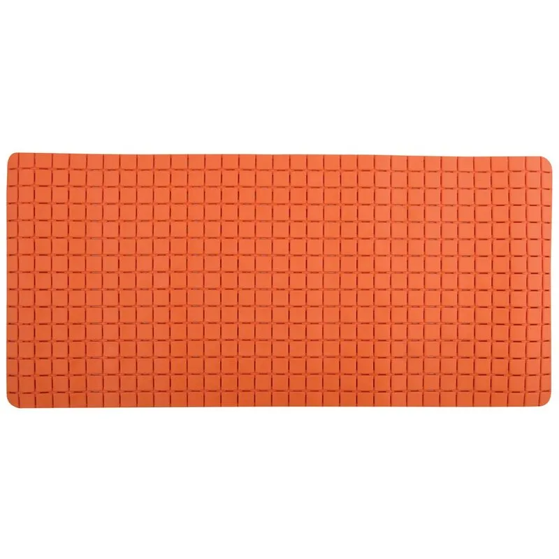  - Tappeto non -Slip Quadro Premium (36 x 76 cm) arancione .