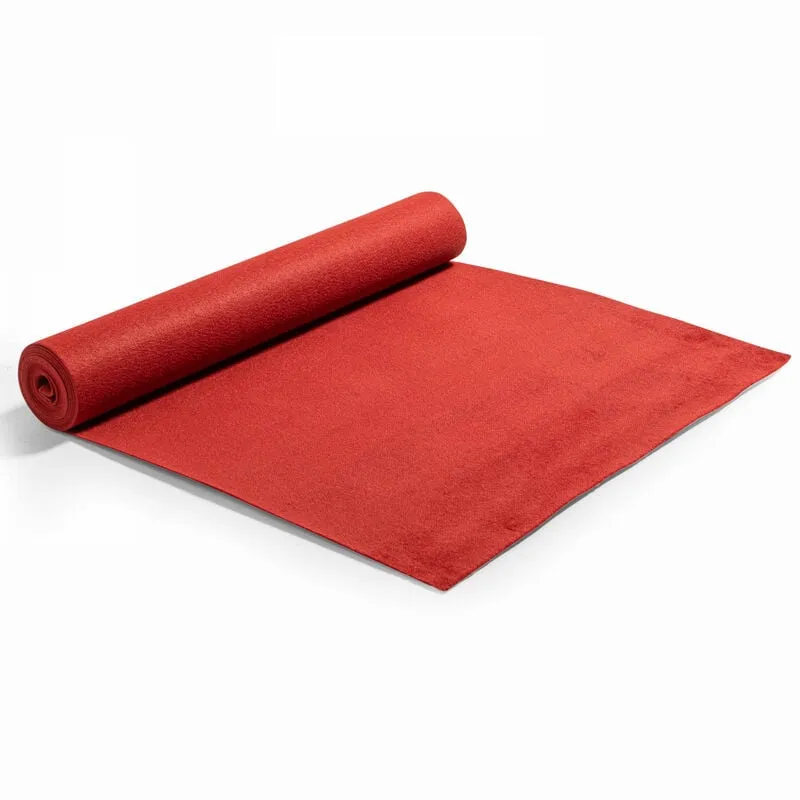 Rotolo di moquette 200 x 500 cm rosso