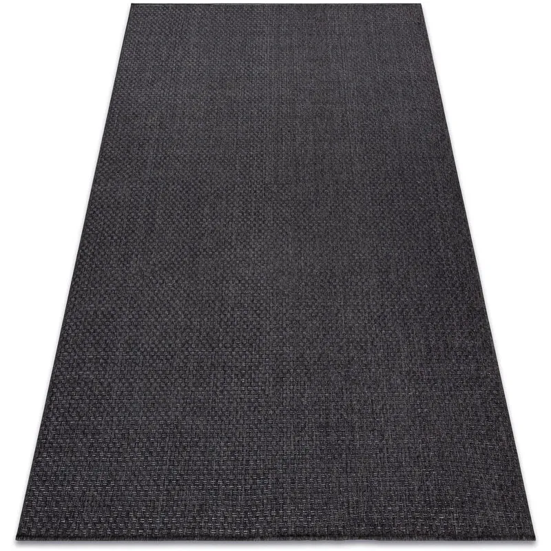 Rugsx - Tappeto timo 6272 sizal all'aperto nero black 200x290 cm