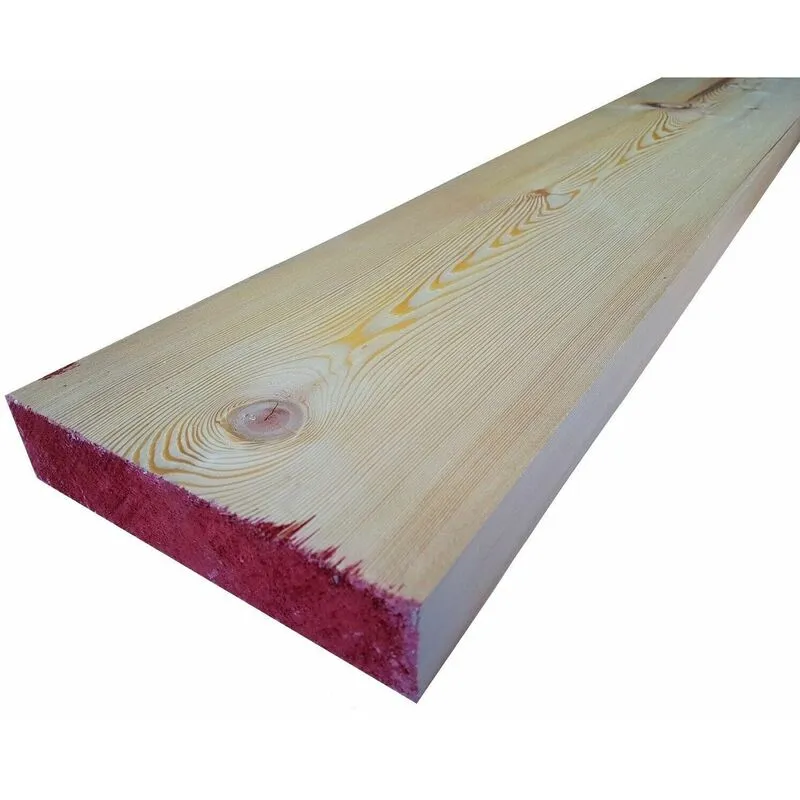 Tavola piallata 4 lati in legno massello larice siberiano mm 23 x 115 x 1500