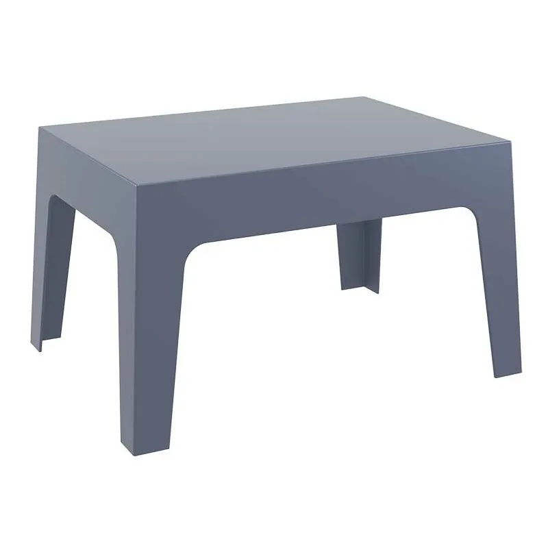 Tavolino da appoggio 70x50 cm realizzato in plastica di alta qualità vari colori colore : grigio scuro