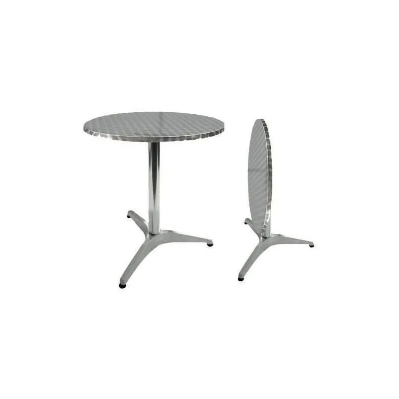 Fraschetti - tavoli bar alu round reclin. 60XH70CM