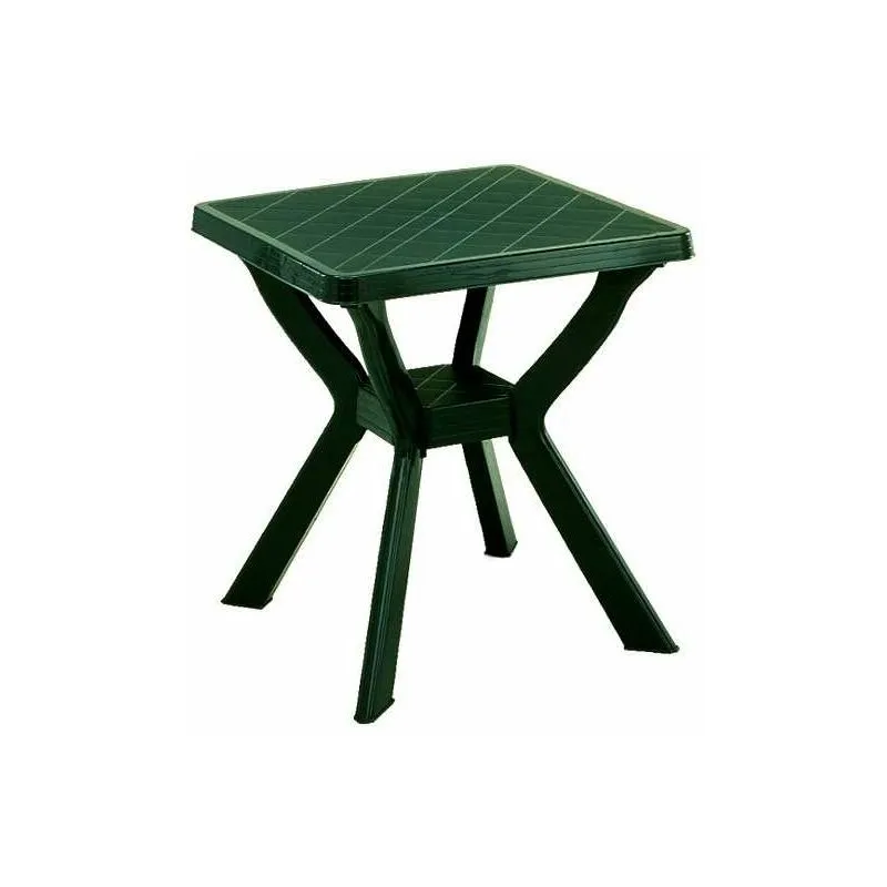 Tavolo resina reno verde 70 x 70 cm