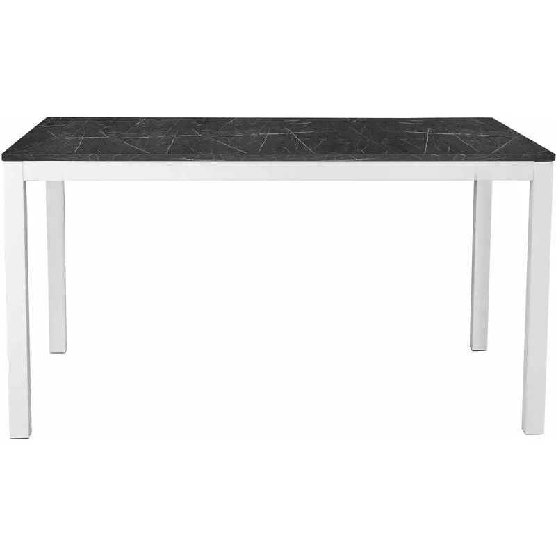 FLICK - tavolo effetto marmo allungabile 110 x 70