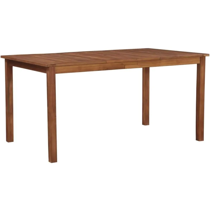Tavolo da pranzo per Giardino in robusto legno massello di acacia varie misure dimensioni : 150x90x74 cm
