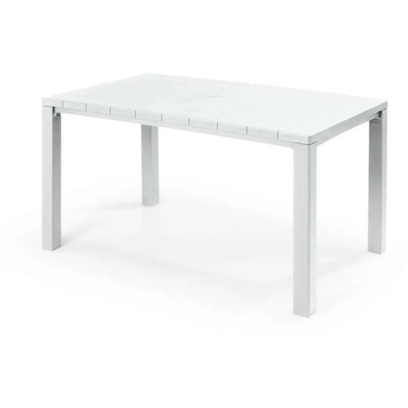 Julie table - 147x90x75h - Woodlook - Bianco 