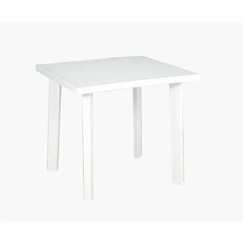  - Tavolo Fiocco Bianco 80 x 75 cm