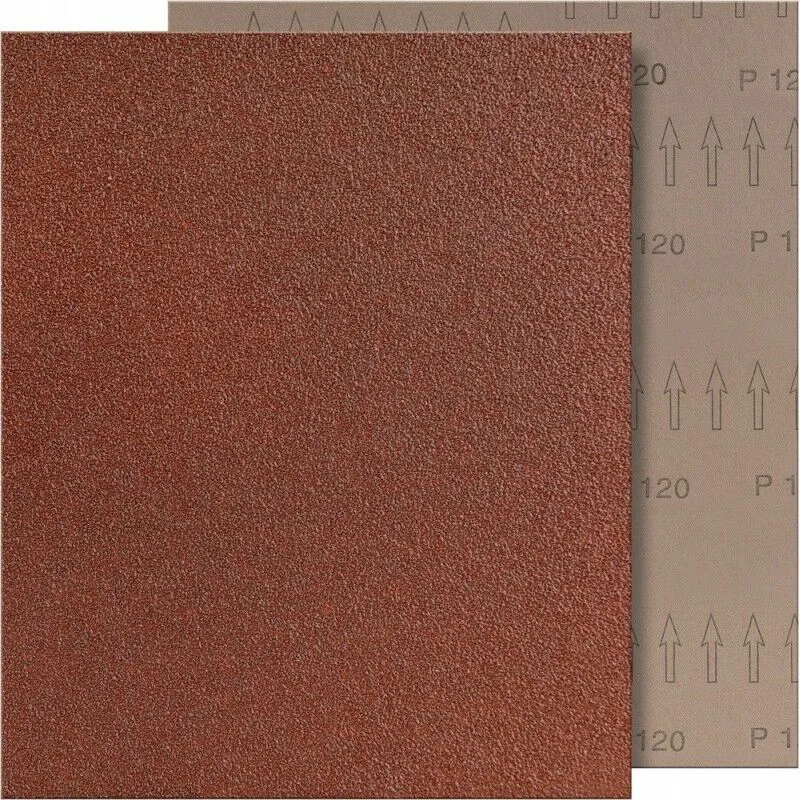  - 230X280Mm Marrone Carta Vetrata a Grana 360