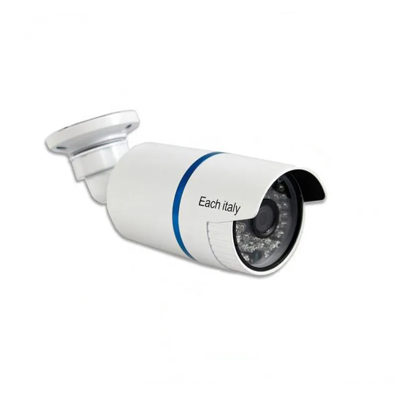 Vetrineinrete - Telecamera bullet ahd full hd 1080p 3.0 mpx lente fissa 3,6 mm 48 led infrarossi per visione notturna video camera di sicurezza per