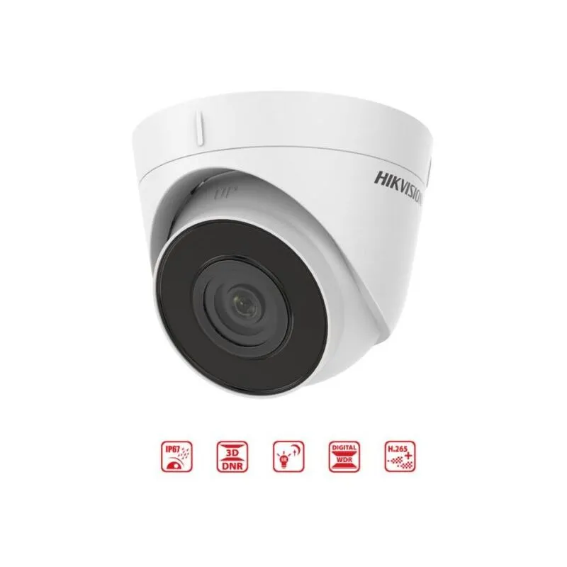 Hikvision - Telecamera Dome Turret ip 2MP 2,8mm IP67 IR30 Rilevazione movimento 2.0