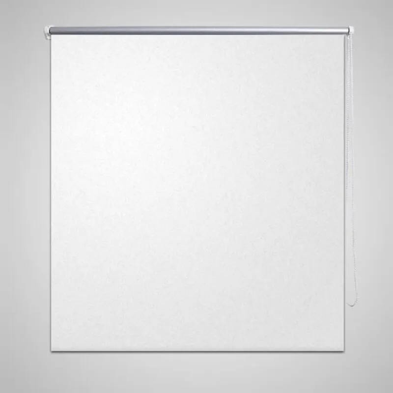 Tenda a Rullo Buio totale 100% 160 x 175 cm con catena di trazione vari colori colore : bianco