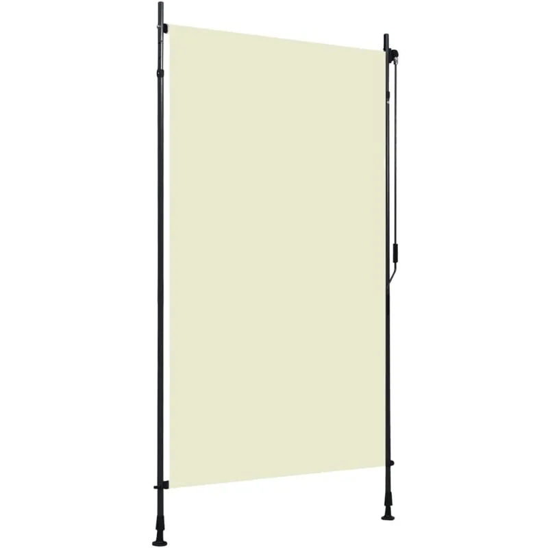 Vidaxl - Tenda a Rullo per Esterni 120x270 cm Crema