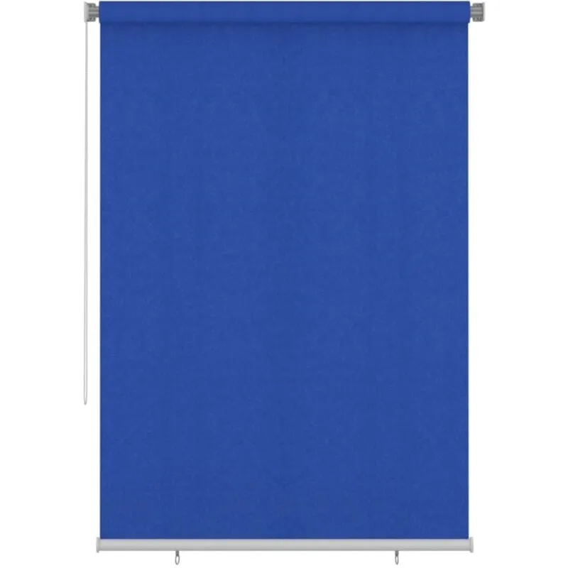 Tenda a Rullo per Esterni 160x230 cm Blu hdpe - Vidaxl