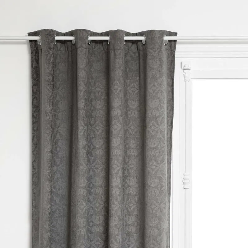 Tenda metallica zuri 140x260cm grigio Atmosphera créateur d'intérieur - Grigio