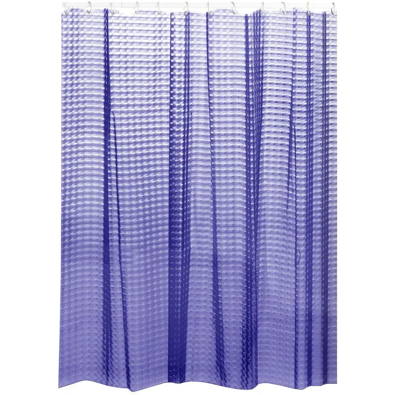 Tenda da bagno 180 x 200 cm EVA Premium 3D Violet