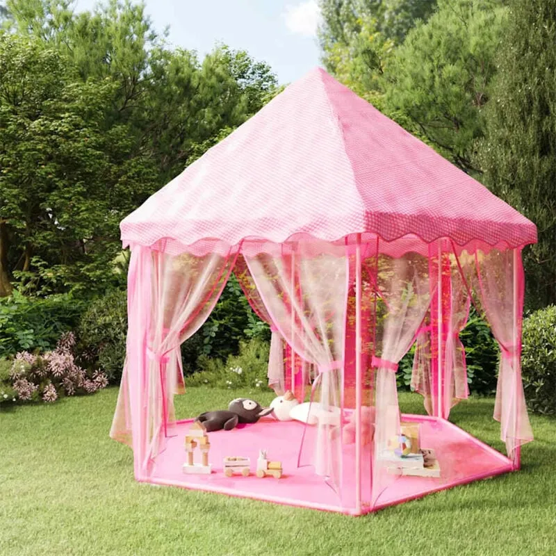 vidaXL Tenda Giocattolo Princess Rosa