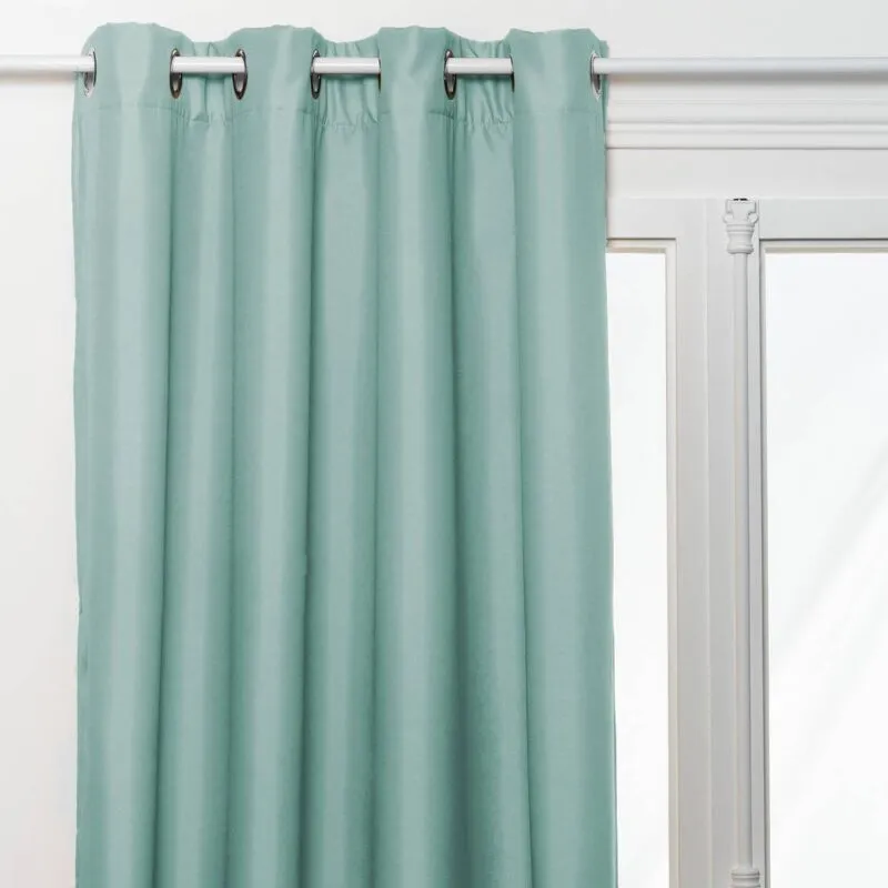 Tenda isolante neal verde celadon 140x260cm Atmosphera créateur d'intérieur - Verde