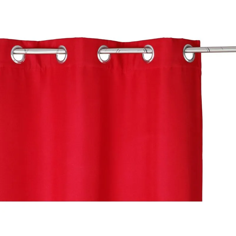 Tenda isolante rossa 140x260cm - tenda isolante, rossa, poliestere, dimensioni 140x260 cm Atmosphera créateur d'intérieur - Rosso