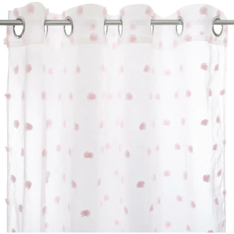 Atmosphera - Tenda per bambini pompoms rosa 140x240cm créateur d'intérieur - Rosa