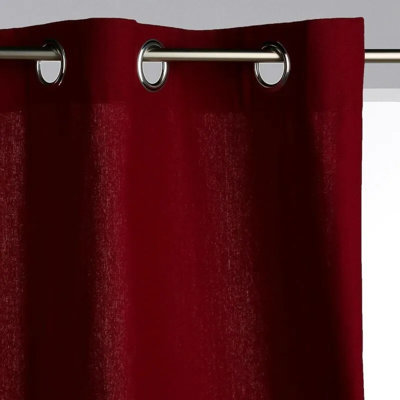 Tenda panama rossa 140x260cm - tenda, rosso, poliestere, dimensioni 140x260 cm Atmosphera créateur d'intérieur - Rosso