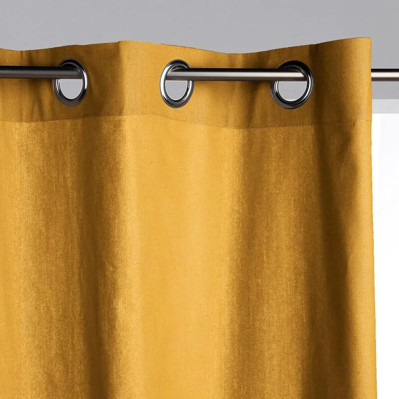 Tenda panama giallo senape 140x260cm Atmosphera créateur d'intérieur - Ocra