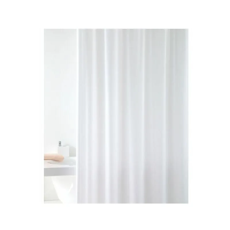 Tenda per doccia 2 lati cm. 180 x 200 Mod. Bianco