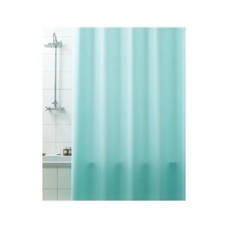 TENDA PER DOCCIA 2 LATI CM. 180 X 200 Mod. Verde Acqua