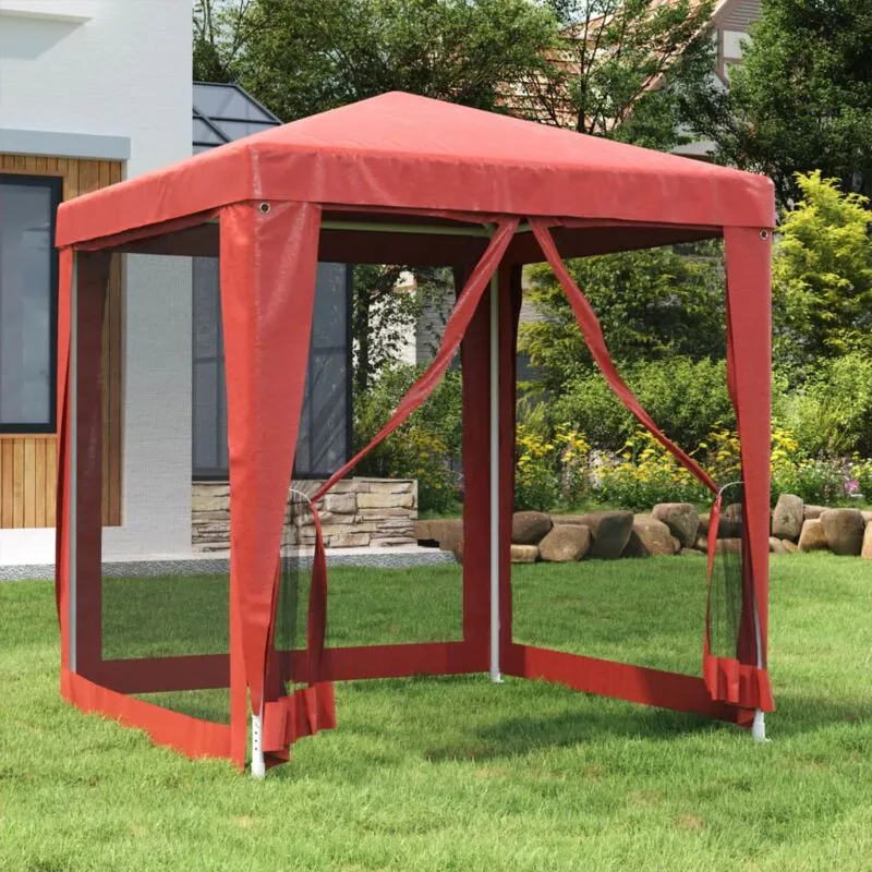 Vidaxl - Tenda per Feste con Pareti Laterali in Rete 2x2 m hdpe