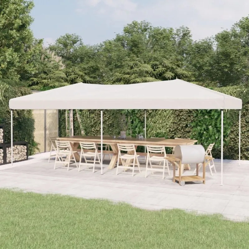 Vidaxl - Tenda per Feste Pieghevole Bianco 3x6 m