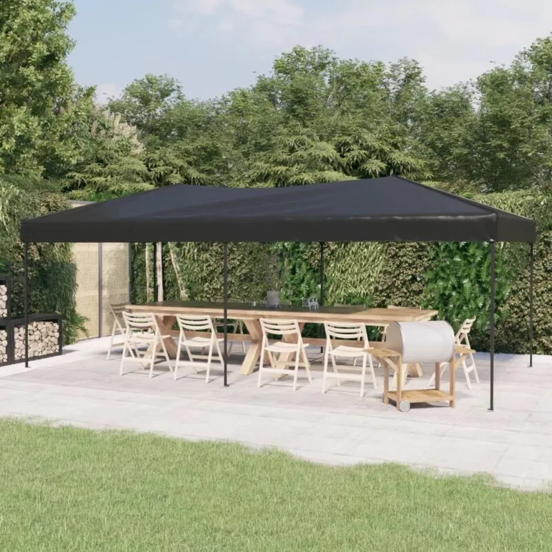 Vidaxl - Tenda per Feste Pieghevole Antracite 3x6 m